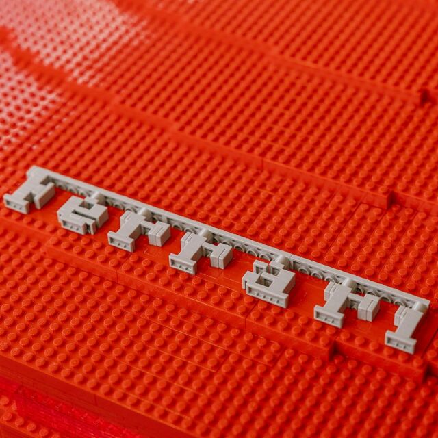 A full-size Lego Ferrari Monza (1)