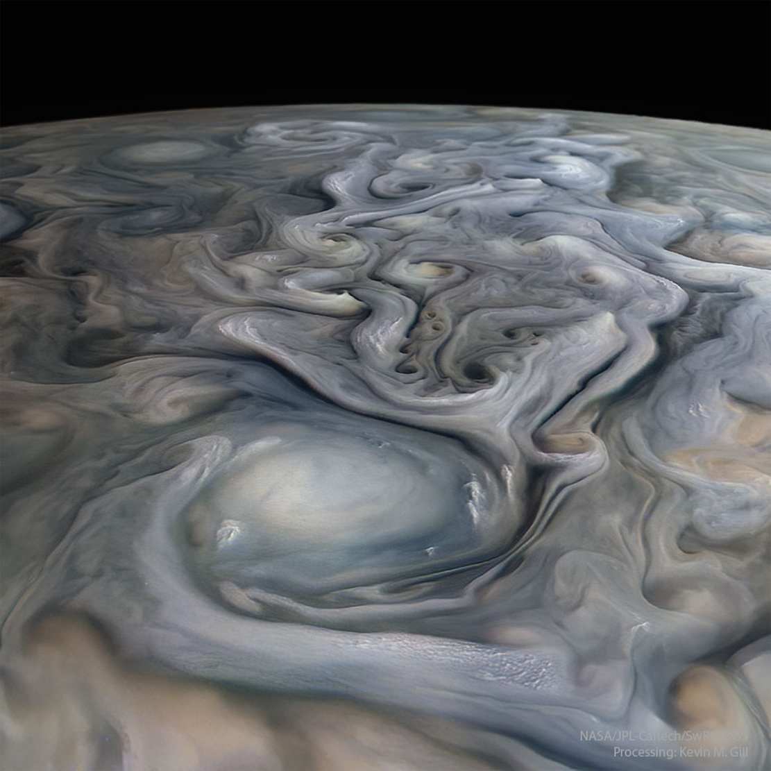 Jupiter's swirls