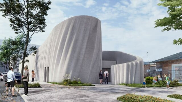 Europe's Largest 3D-Printed Building