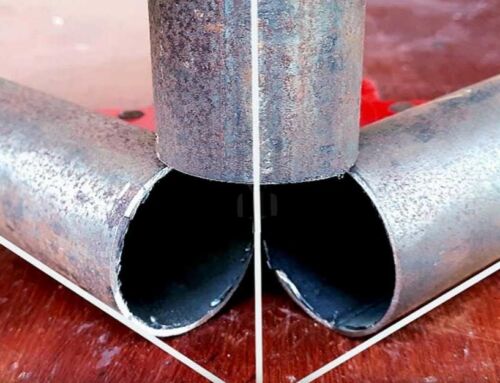 How to cut Round Pipe 90 degrees in 3 Directions