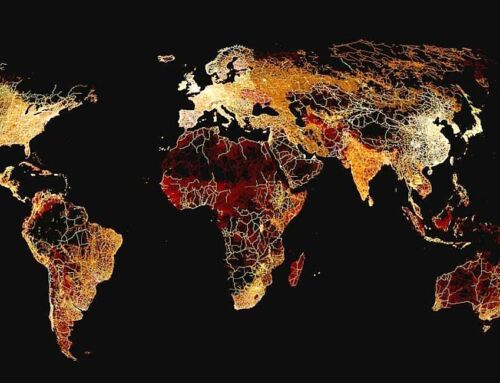 Mapped- All of the World’s Roads by Continent