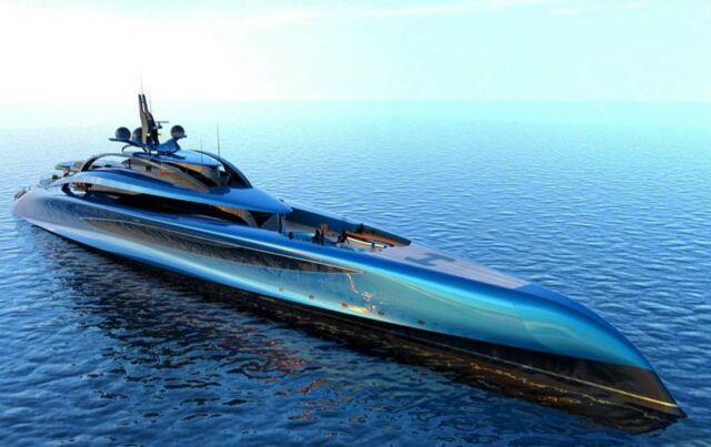 Soar 345-Foot Superyacht Concept