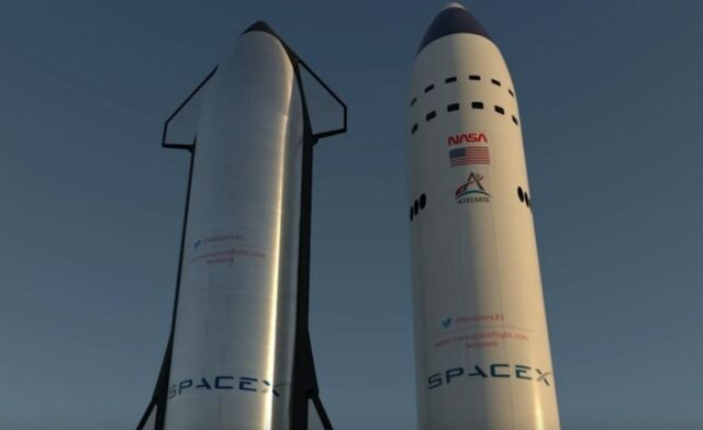 SpaceX - NASA First Moon Base