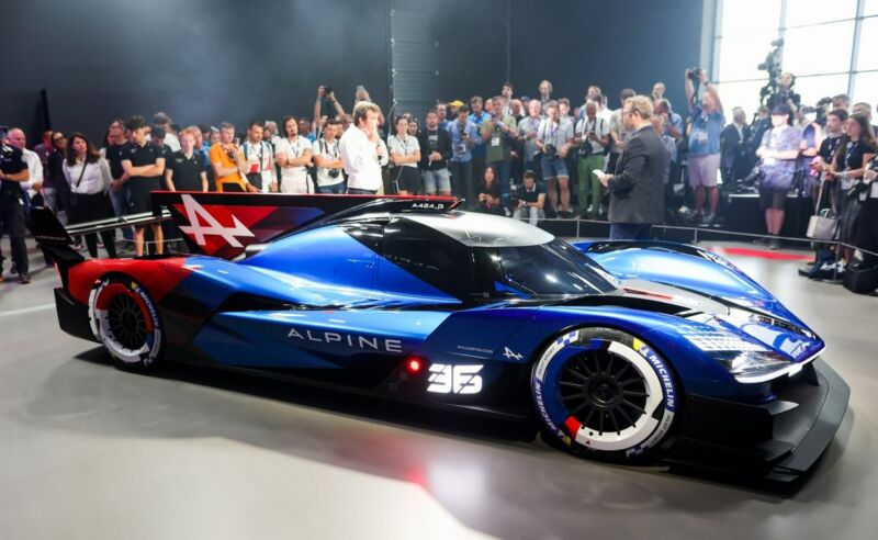 Alpine A424_B Hypercar | WordlessTech