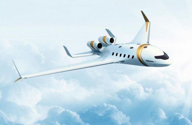 Bombardier New Blended-Wing EcoJet Project