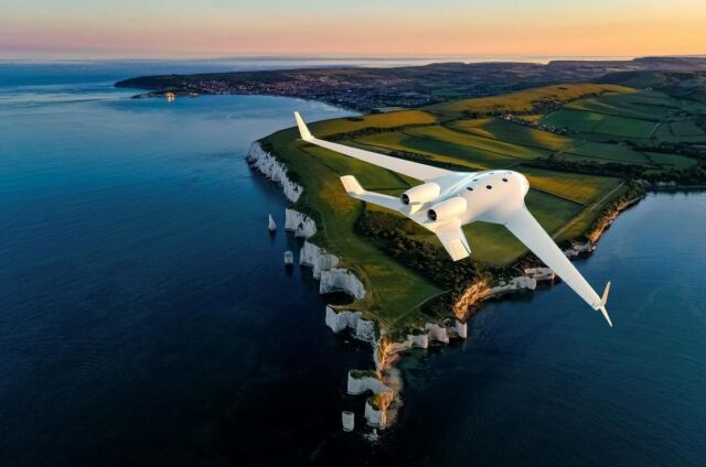 Bombardier New Blended-Wing EcoJet Project