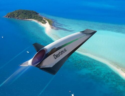 Destinus made a Flight with a Hydrogen-Fueled Afterburner