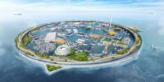 ‘Dogen City’ Floating Healthcare Metropolis