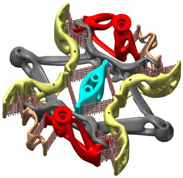 3D-Printed Bend-Based Mechanism