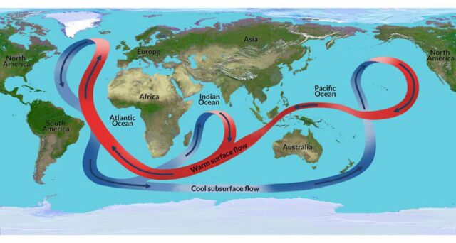 Atlantic Ocean Currents could Collapse by 2050