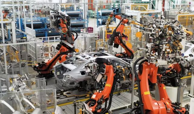 2024 BMW 5 Series Production Line