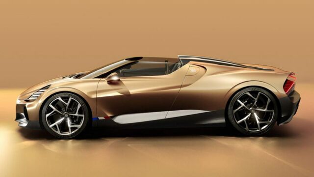 Bugatti All-Gold Mistral