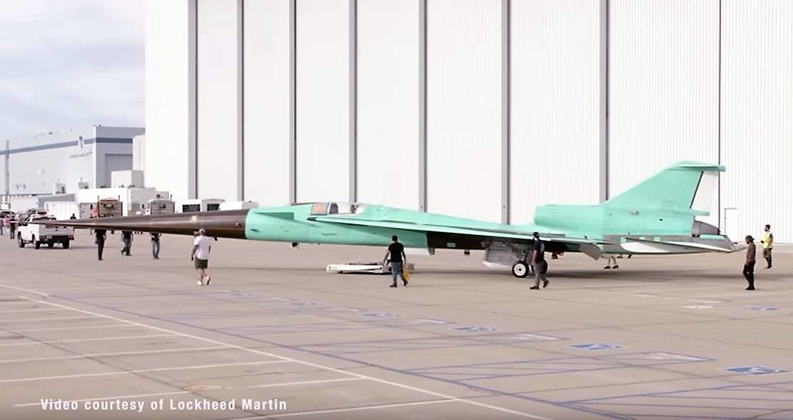 Lockheed Martin X-59 finally unveiled