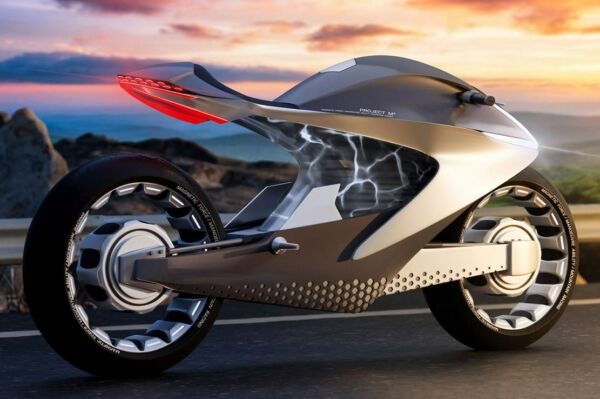 Project M³ concept motorbike | WordlessTech