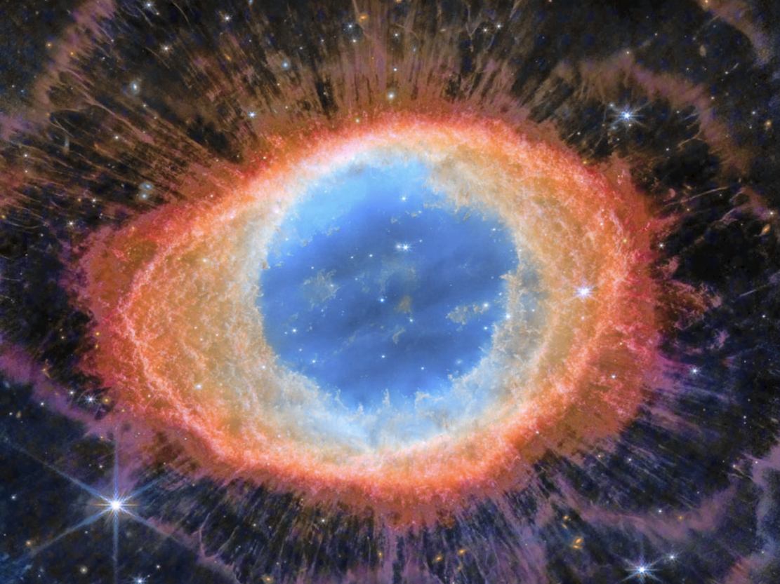 The Ring Nebula from Webb