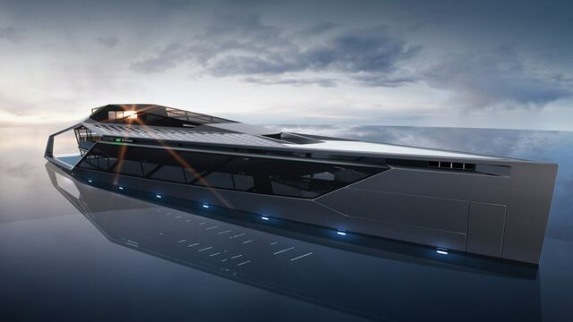 Flame 230-Foot Superyacht Concept 