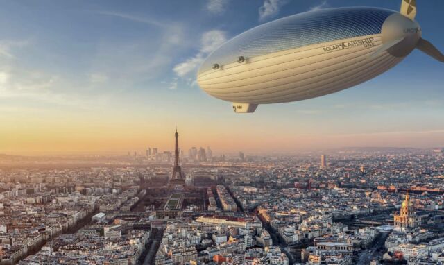 Solar-Powered Euro Airship