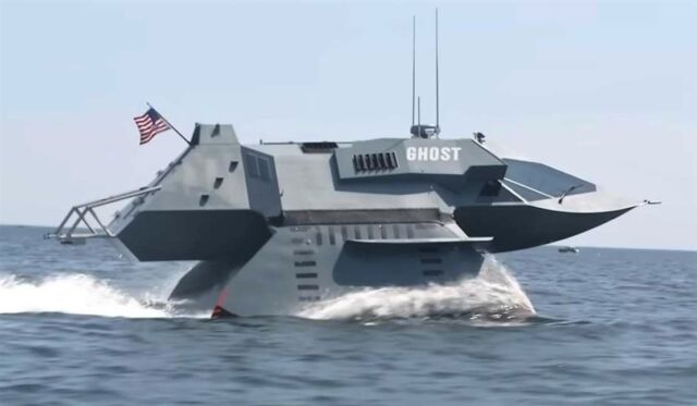 The Ghost Secret Stealth Boat 