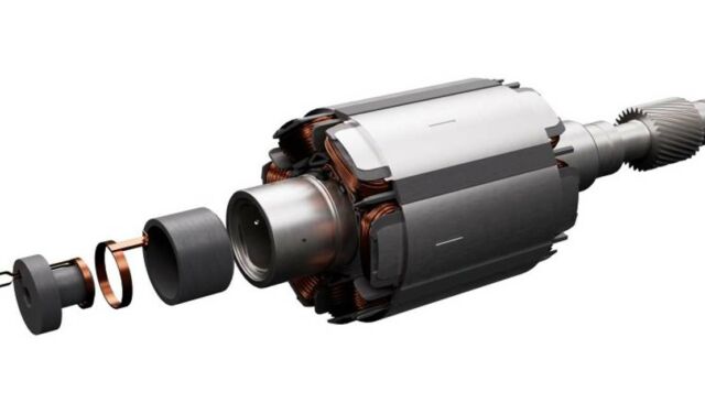 ZF new compact magnet-free Electric Motor