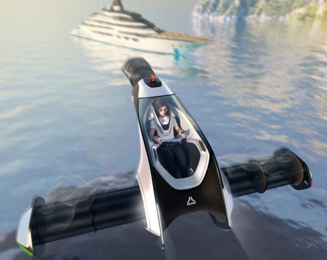 Acro eVTOL ultra-light aircraft concept (5)