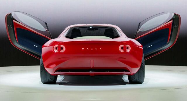 Mazda Iconic SP rotary-EV sports car