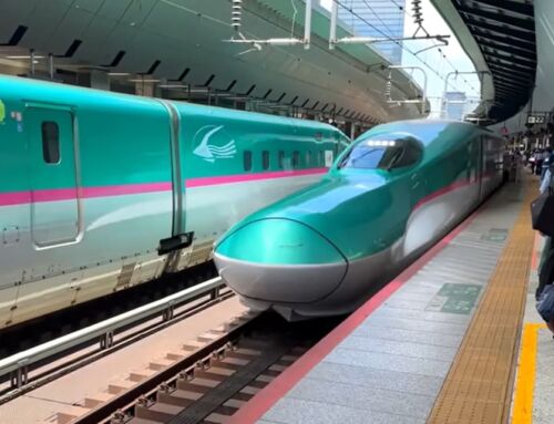 Riding Japan’s Fastest Bullet Train