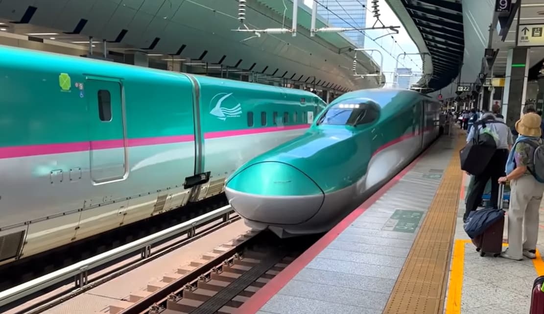 Riding Japan's Fastest Bullet Train