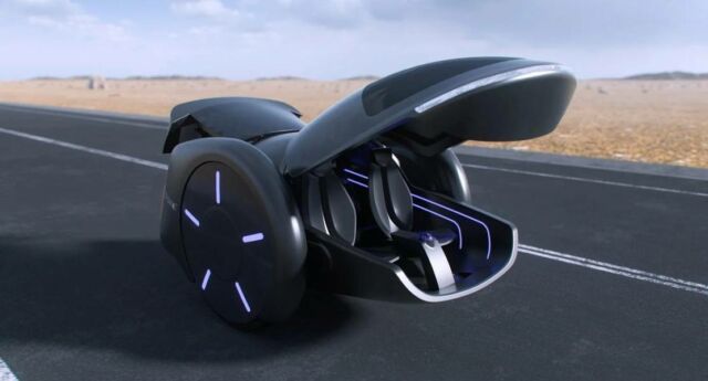 SHANE Revolutionary Two-wheeled Electric car (3)