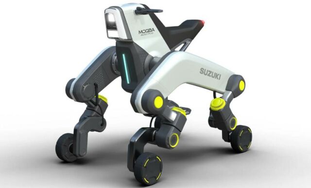 Suzuki MOQBA next-generation four-leg mobility