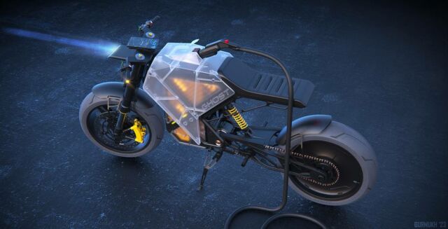 CR-Dos - Ghost Transparent Electric Motorcycle (5)