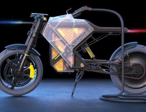 CR-Dos – Ghost Transparent Electric Motorcycle