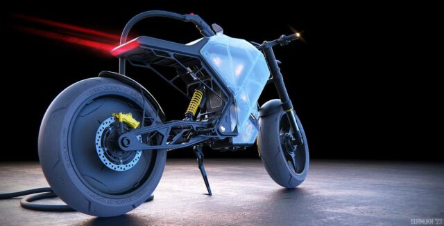 CR-Dos - Ghost Transparent Electric Motorcycle (3)
