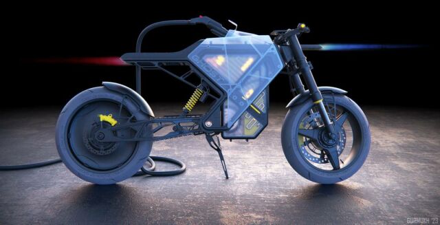 CR-Dos - Ghost Transparent Electric Motorcycle (2)