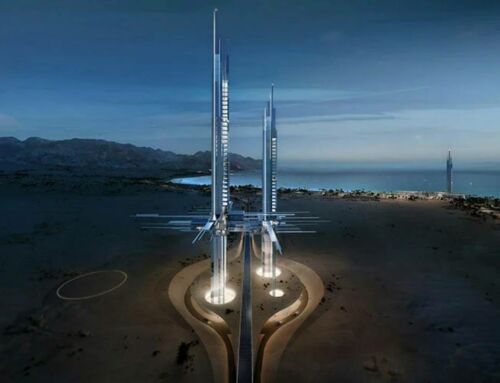 Futuristic Epicon Towers in Saudi Arabia