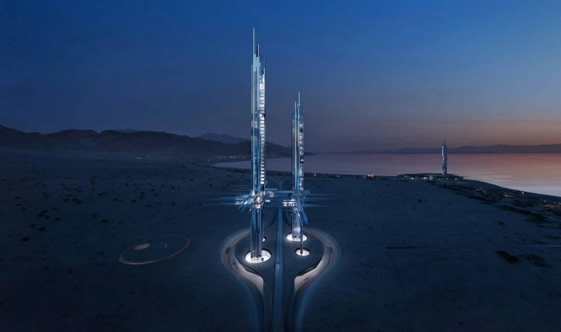 Futuristic Epicon Towers in Saudi Arabia | WordlessTech