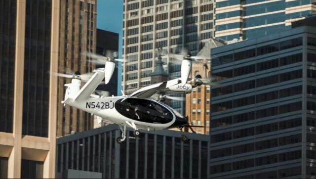 Joby Flies eVTOL Electric Air Taxi in NYC