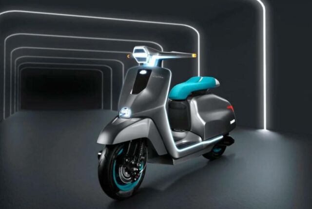 Lambretta Elettra futuristic electric scooter (4)