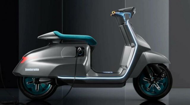 Lambretta Elettra futuristic electric scooter (1)