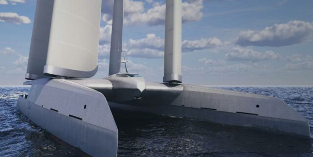 MVY Hydrogen-powered Sailing Catamaran (1)