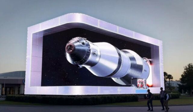 NASA - Kennedy Space Center 3D Giant Billboard (1)