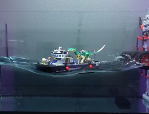 Sinking Lego Ships