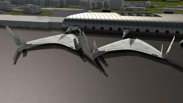 The Supersonic Sky OV concept plane (9)