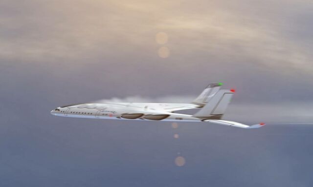 The Supersonic Sky OV concept plane (5)
