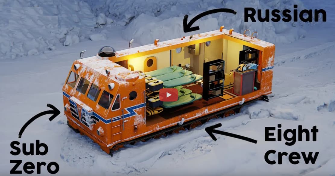 The insane machine that conquered Antarctica for the USSR