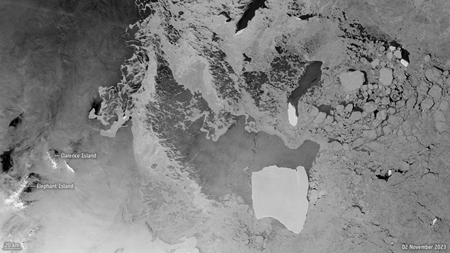 The world's Largest Iceberg is on the move 1 The world's Largest Iceberg is on the move