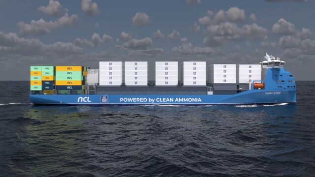 World's first Clean Ammonia-Powered Container vessel (1)