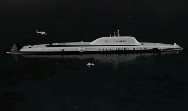 Migaloo M5 Submersible Superyacht