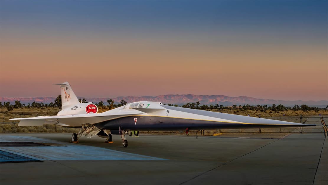 NASA - Lockheed Martin X-59 Quiet Supersonic Aircraft