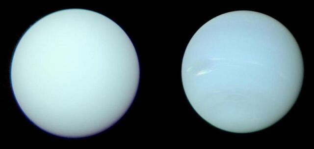 Neptune and Uranus 
