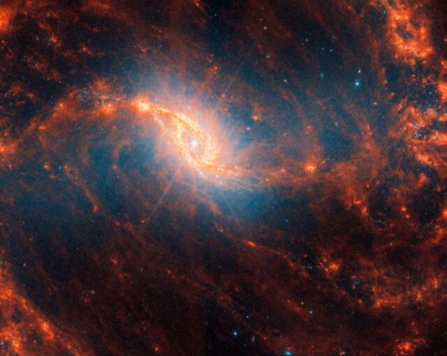 Spiral Galaxy NGC 1365